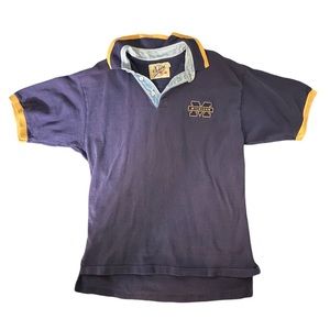 Michigan Vintage Rugby Polo